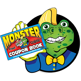 The Monster Coupon Book logo